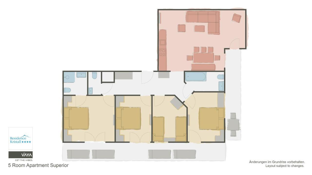 Residence Kristall By Vaya Inklusive Joker Card Saalbach-Hinterglemm Exterior foto